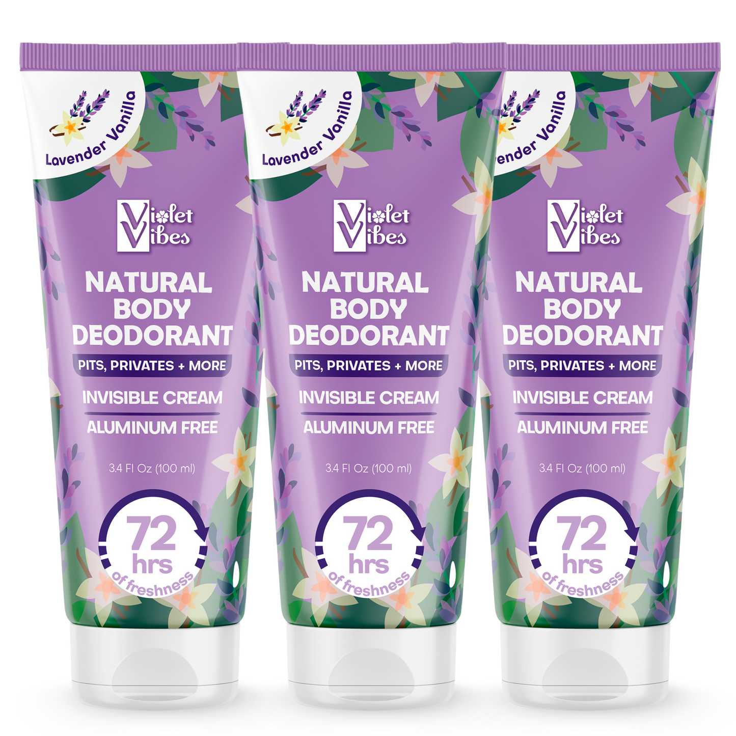 Lavender Vanilla Deodorant Cream