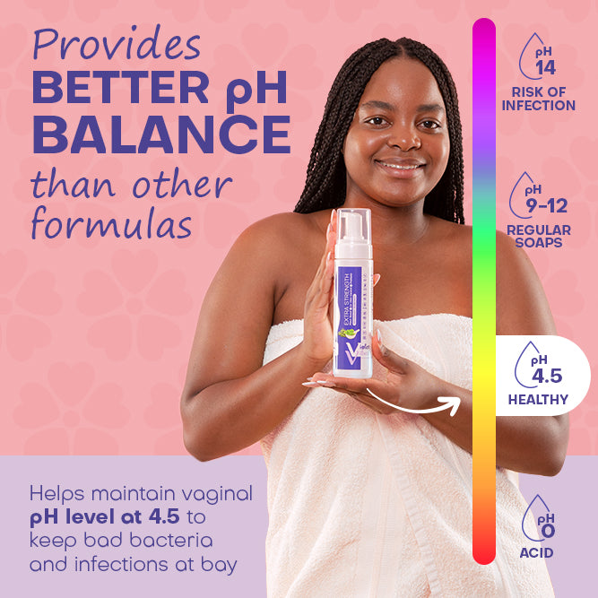 Ultra Gentle Lavender Vanilla pH Balancing Down There Foam Wash