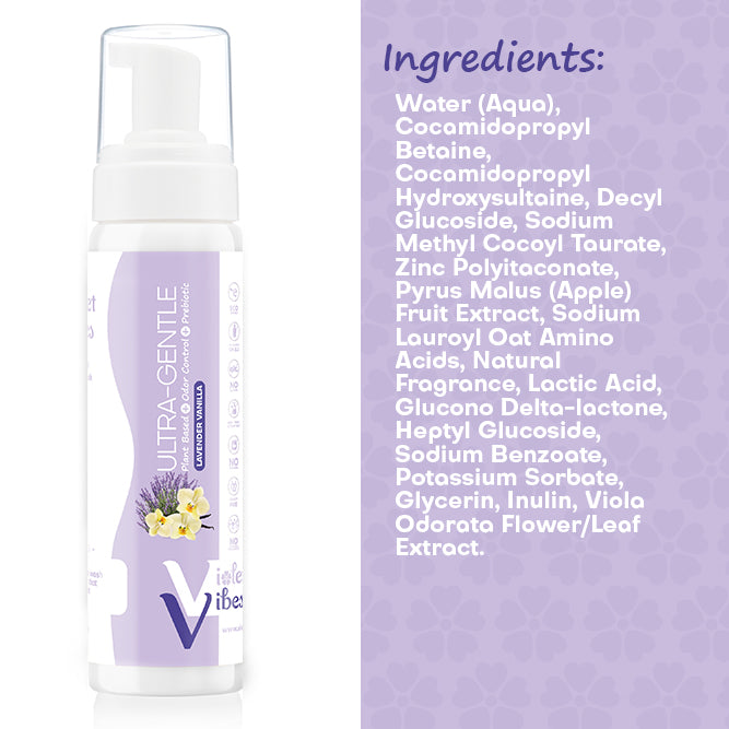 Ultra Gentle Lavender Vanilla pH Balancing Down There Foam Wash