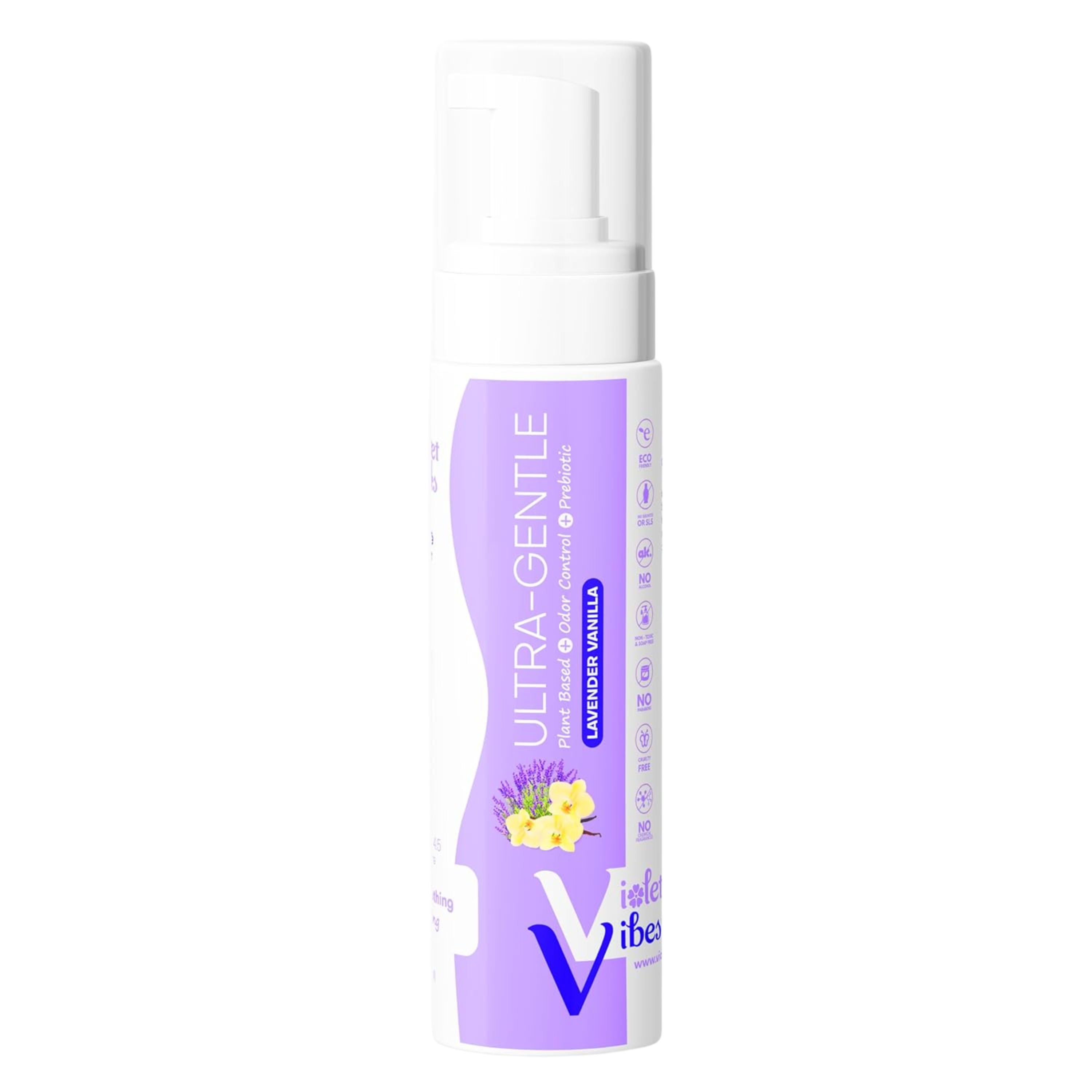 Ultra gentle pH balancing down there foam wash