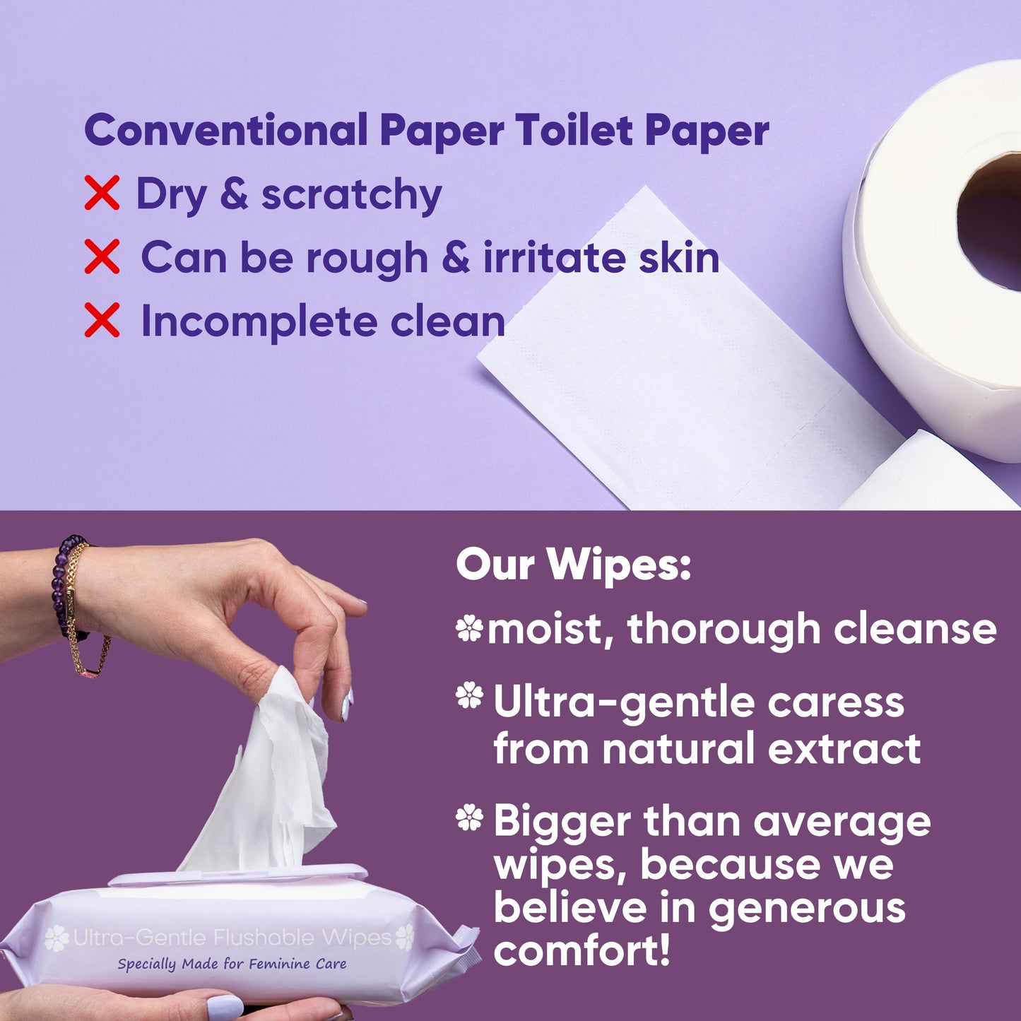Flushable Wipes