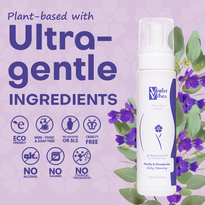 Ultra Gentle Lavender Vanilla pH Balancing Down There Foam Wash