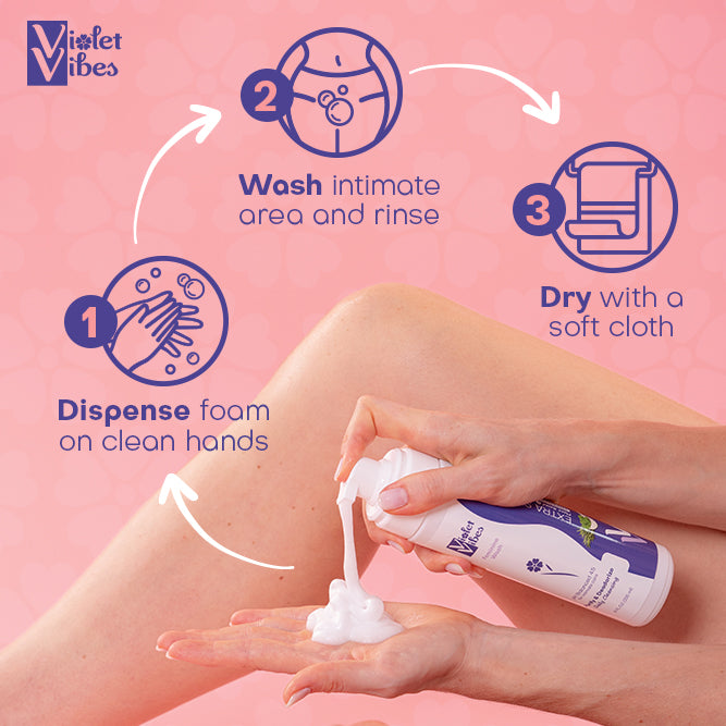 Ultra Gentle Lavender Vanilla pH Balancing Down There Foam Wash